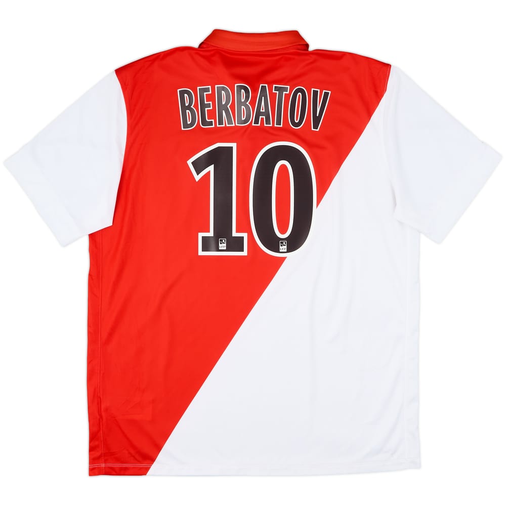 2014-15 Monaco Home Shirt Berbatov #10 - 8/10 - (XL)