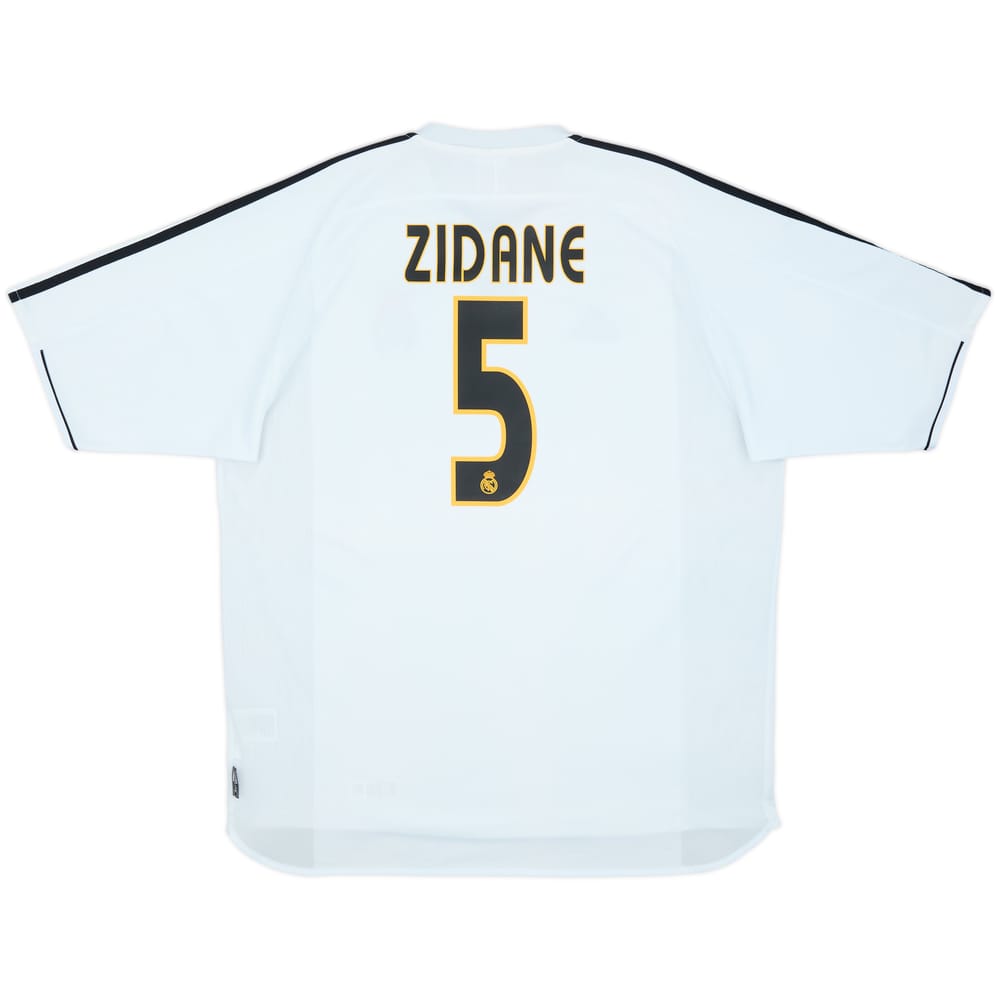 2003-04 Real Madrid Local Camiseta Zidane #5 - 8/10 - (XL)