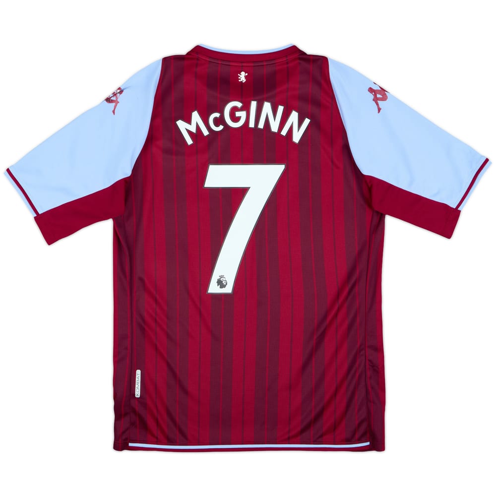 2021-22 Aston Villa Home Shirt McGinn #7 - 6/10 - (M)