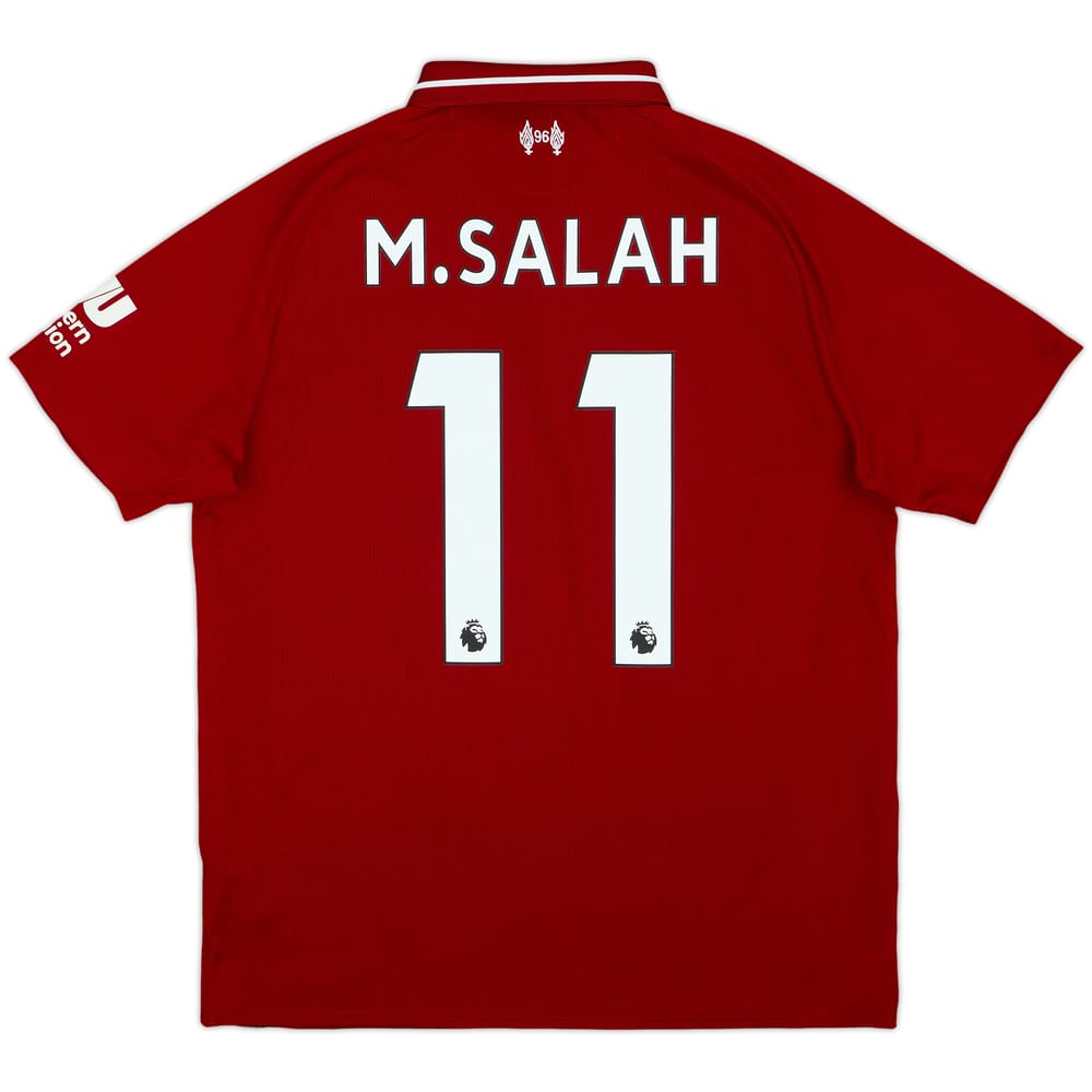 2018-19 Liverpool Home Shirt M.Salah #11 - 6/10 - (M)