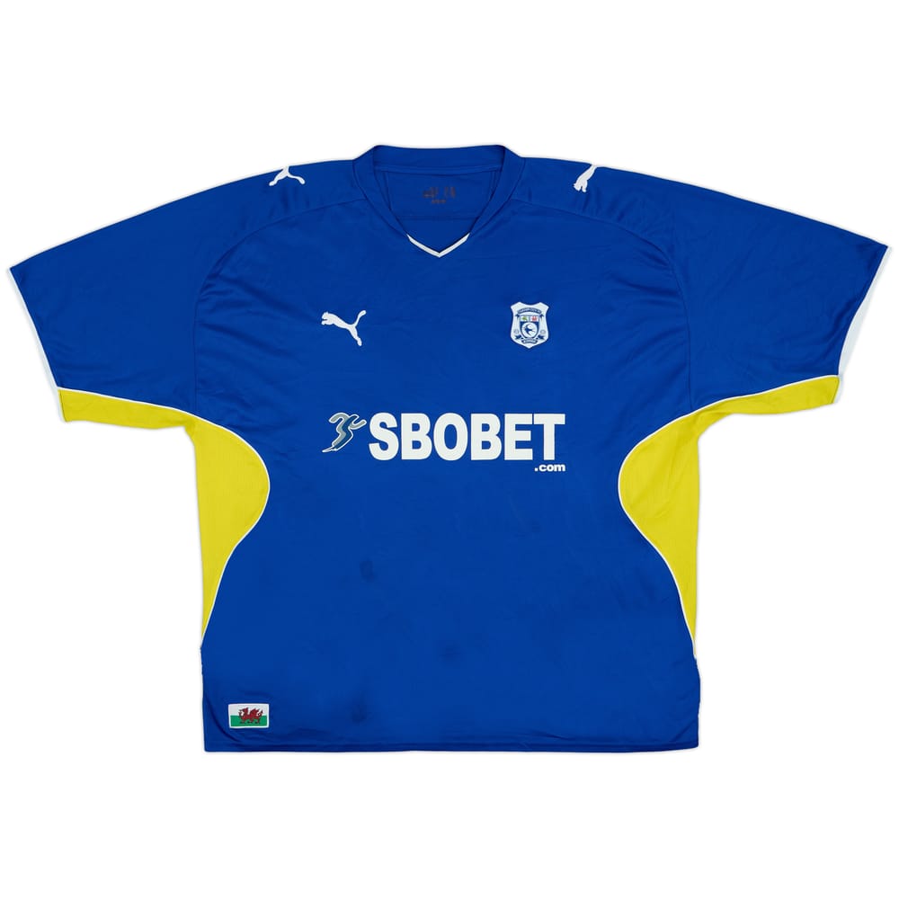 2009-10 Cardiff Home Shirt - 6/10 - (3XL)