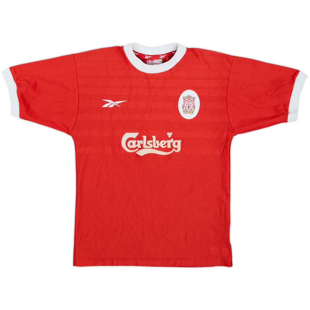 1998-00 Liverpool Home Shirt - 6/10 - (XL.Boys)