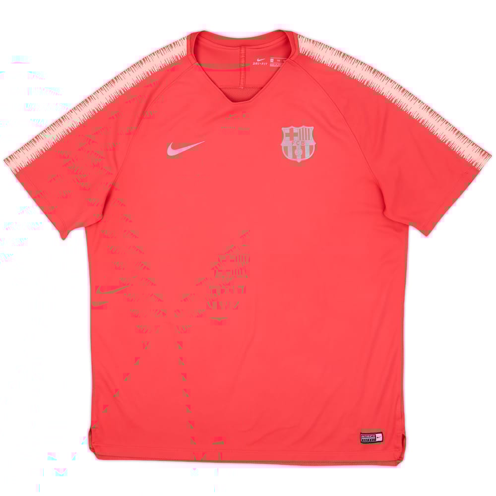 2018-19 Barcelona Nike Training Shirt - 8/10 - (XXL)