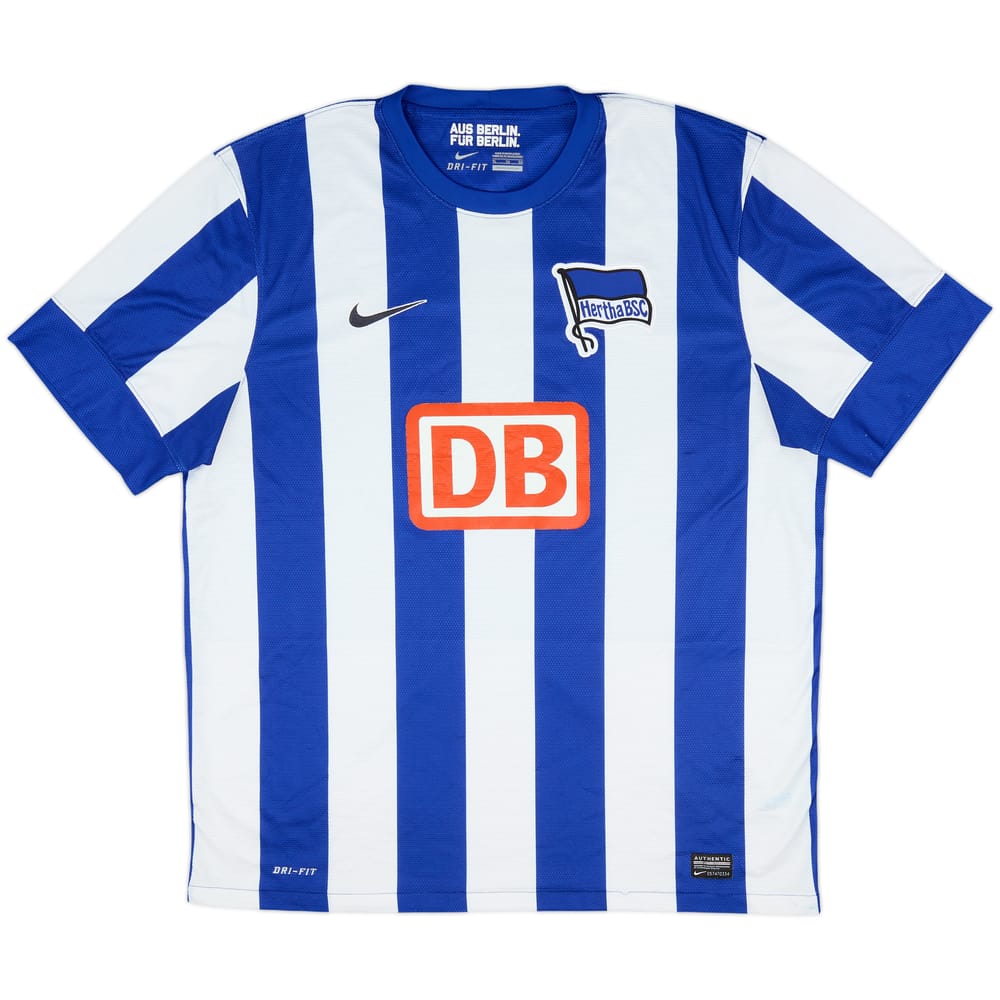 2012-13 Hertha Berlin Home Shirt - 8/10 - (XL)