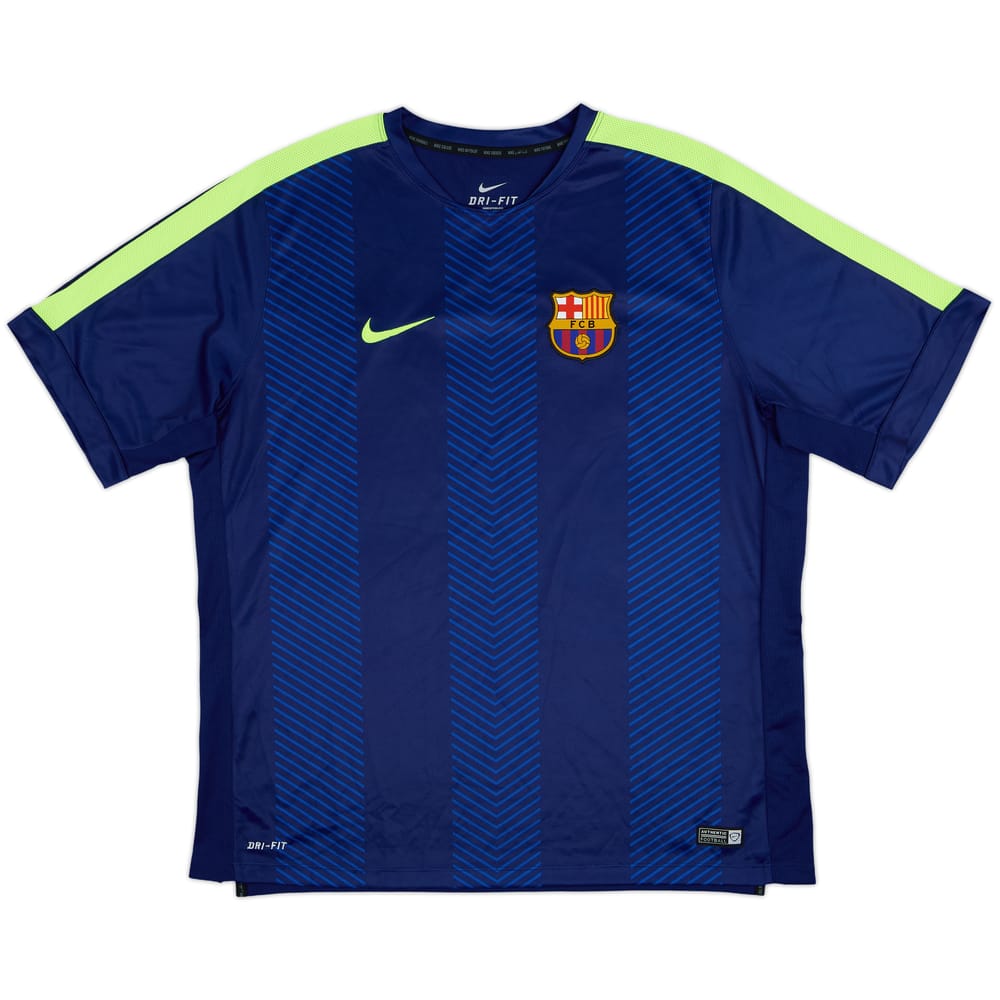 2014-15 Barcelona Nike Training Shirt - 9/10 - (XXL)