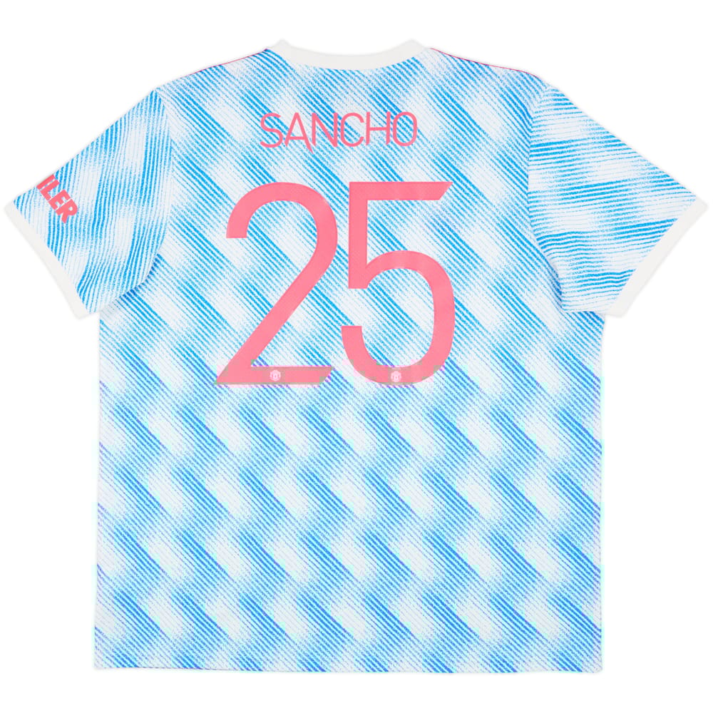 2021-22 Manchester United Away Shirt Sancho #25 - 10/10 - (XXL)