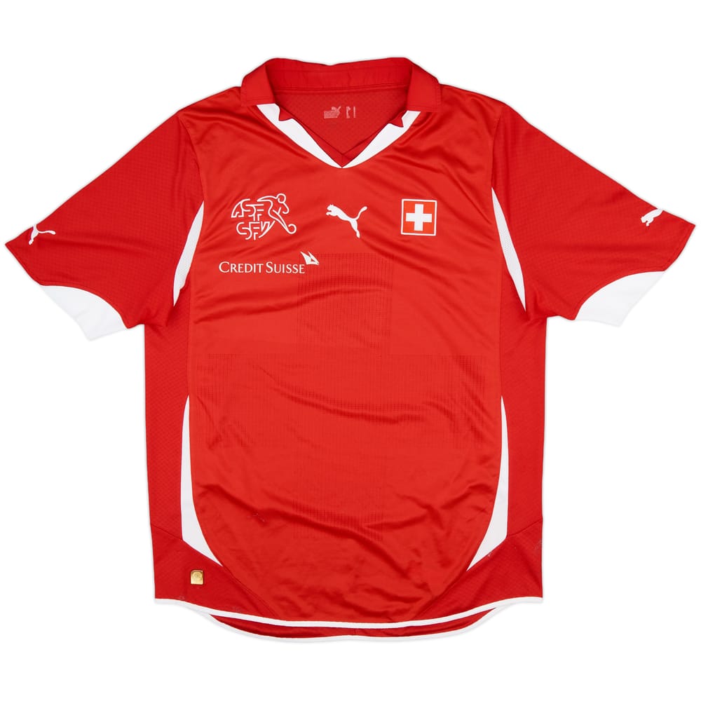 2010-11 Switzerland Home Shirt - 7/10 - (L)