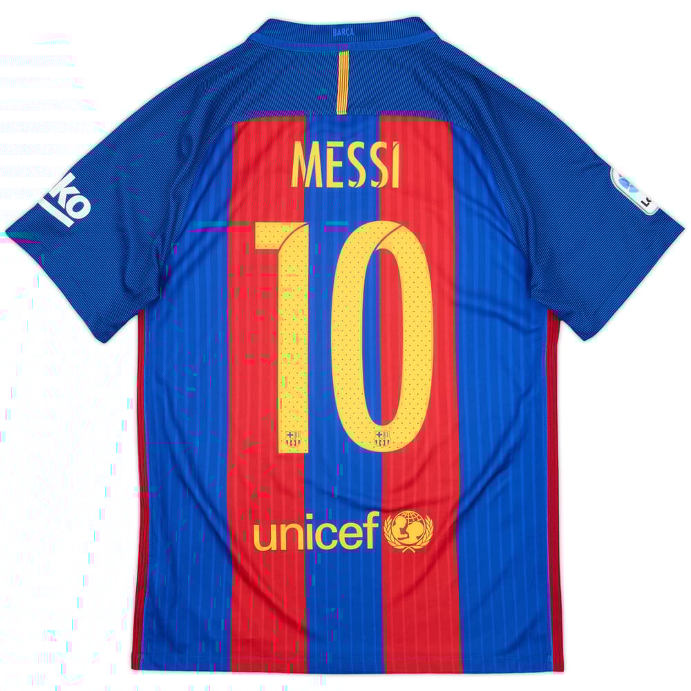 2016-17 Barcelona Home Shirt Messi #10 - 8/10 - (S)