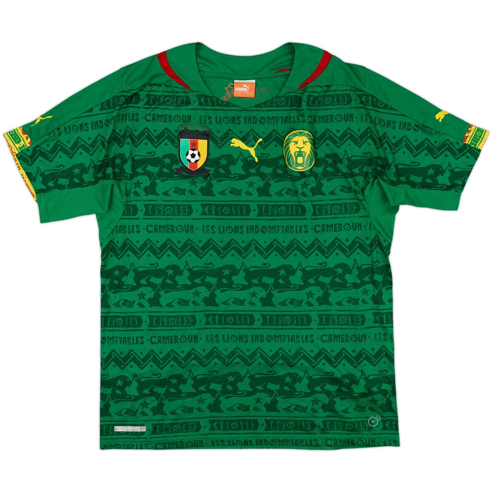 2014-16 Cameroon Home Shirt - 7/10 - (L)