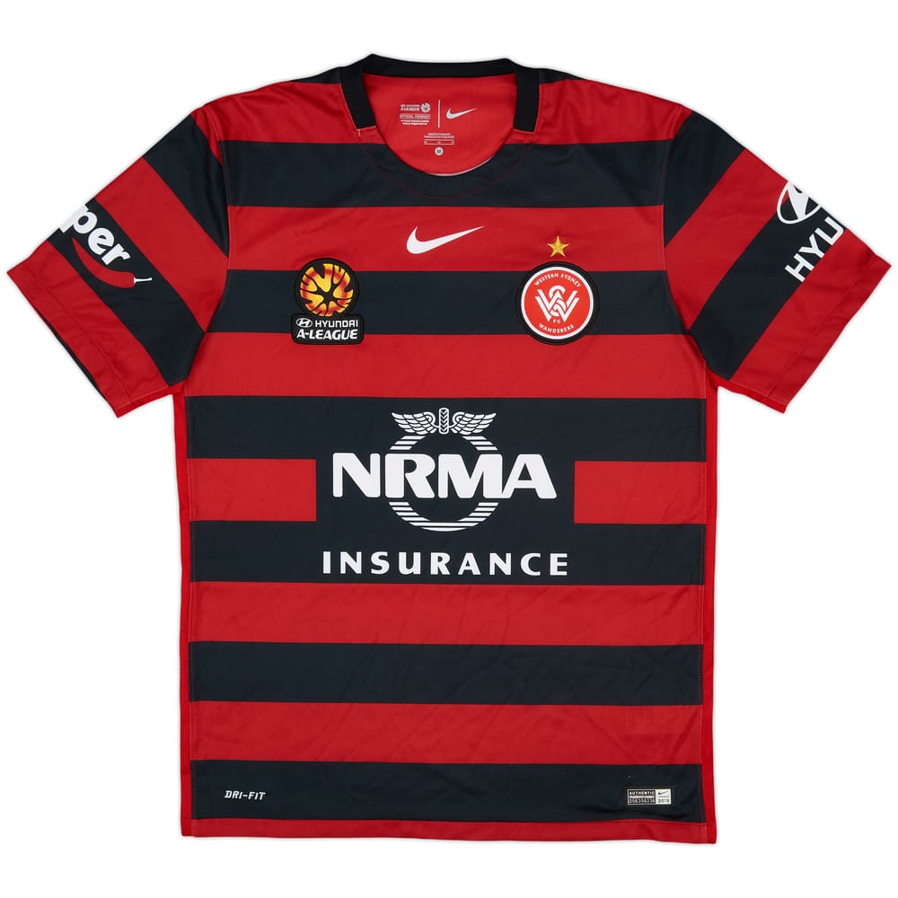 2015-16 Western Sydney Wanderers Home Shirt #3 - 5/10 - (M)