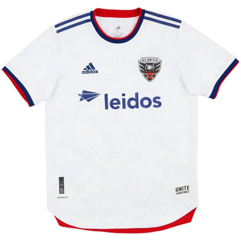 2021-22 DC United Authentic Away Shirt - 10/10 - (M)