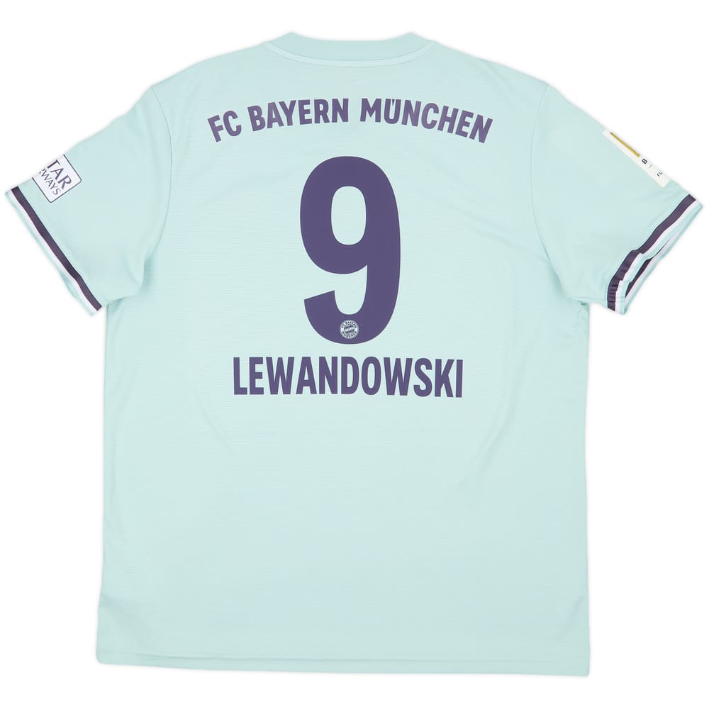 2018-19 Bayern Munich Away Shirt Lewandowski #9 - 8/10 - (XL)