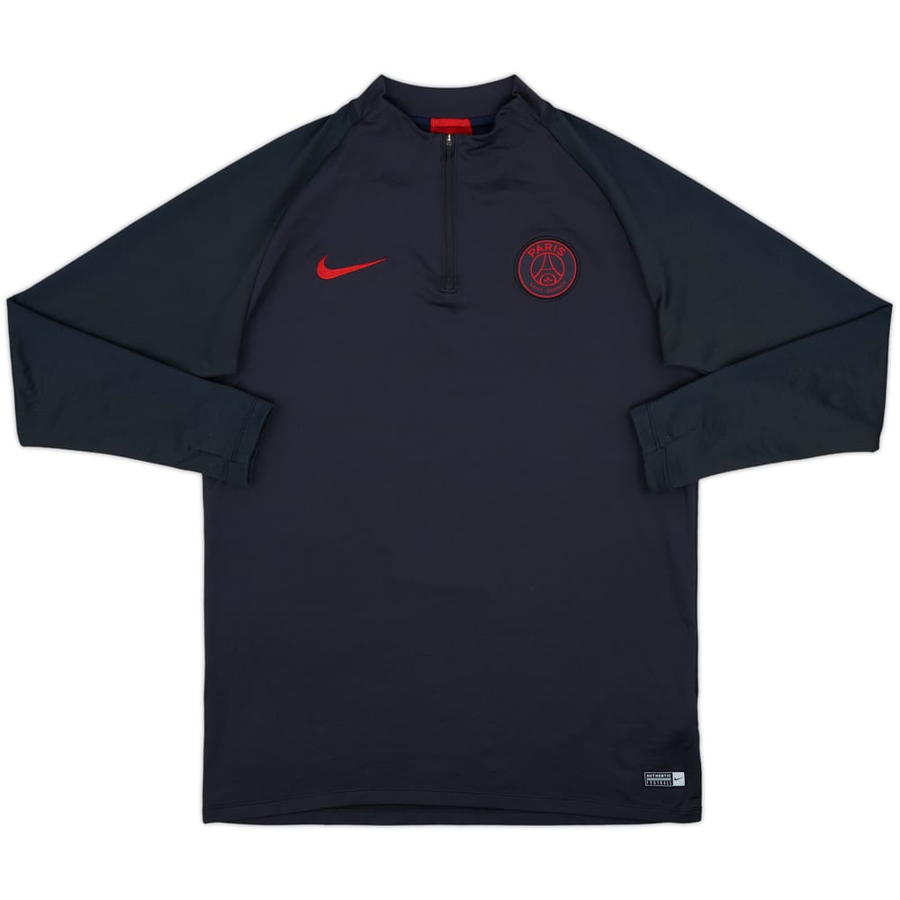 2019-20 Pairs Saint-Germain Nike 1/4 Zip Drill Top - 5/10 - (L)