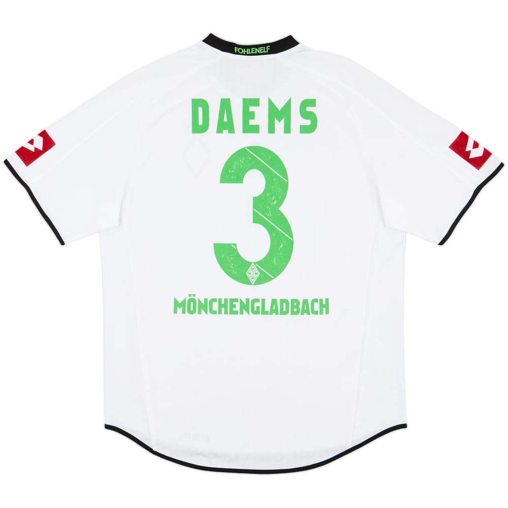 2012-13 Borussia Monchengladbach Home Shirt Daems #3 - 6/10 - (L)