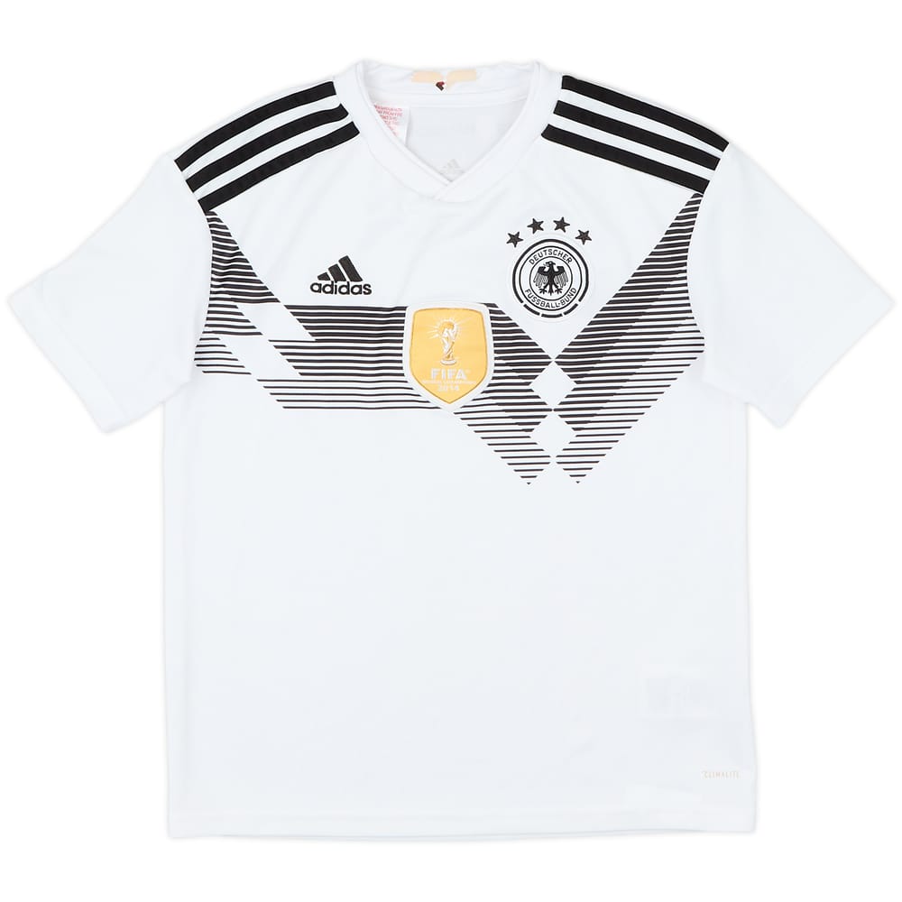 2018-19 Germany Home Shirt - 8/10 - (M.Boys)