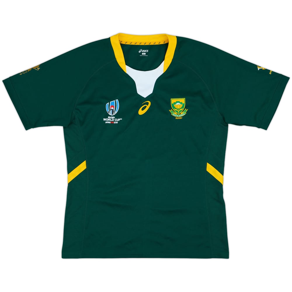2019 South Africa Rugby Home Shirt - 10/10 - (L)