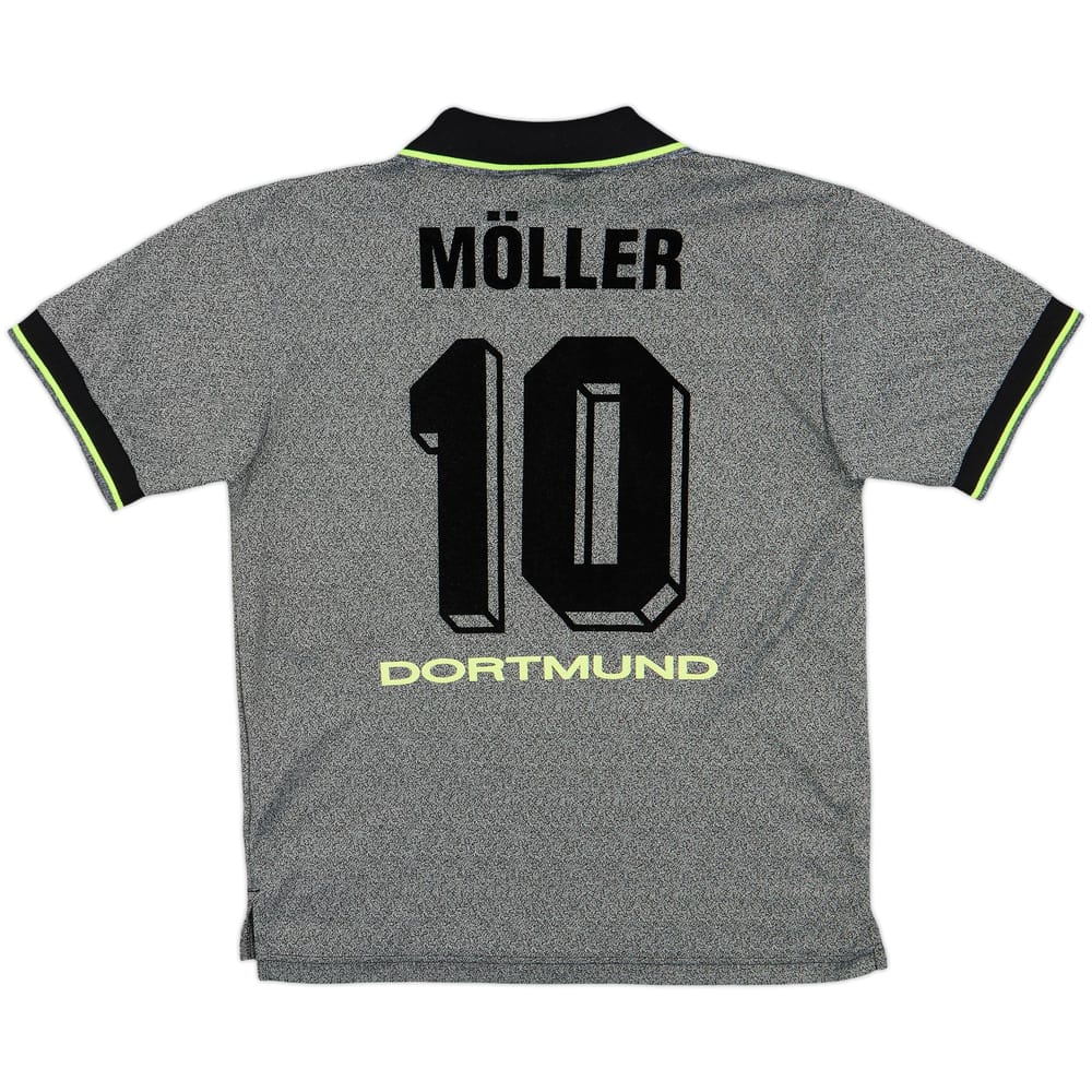 1997-98 Borussia Dortmund Away Shirt Moller #10 - 9/10 - (S)