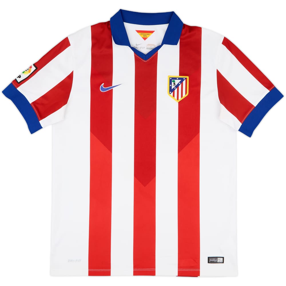 2014-15 Atletico Madrid Home Shirt - 9/10 - (S)