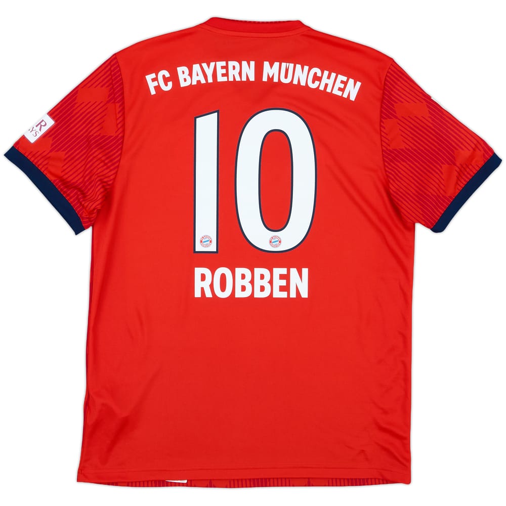 2018-19 Bayern Munich Home Shirt Robben #10 - 9/10 - (M)