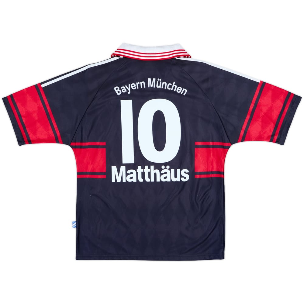 1997-99 Bayern Munich Home Shirt Matthaus #10 - 8/10 - (Y)