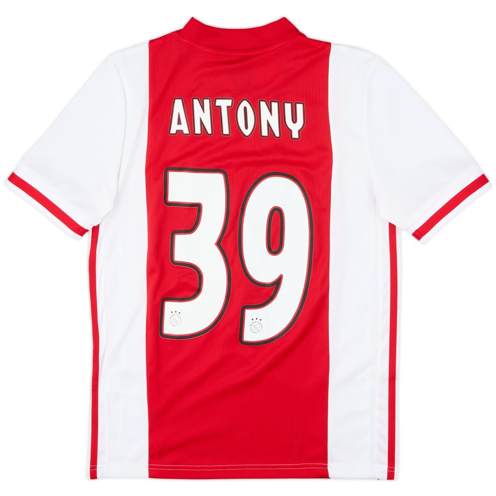 2020-21 Ajax Home Shirt Antony #39 - 8/10 - (XL.Boys)