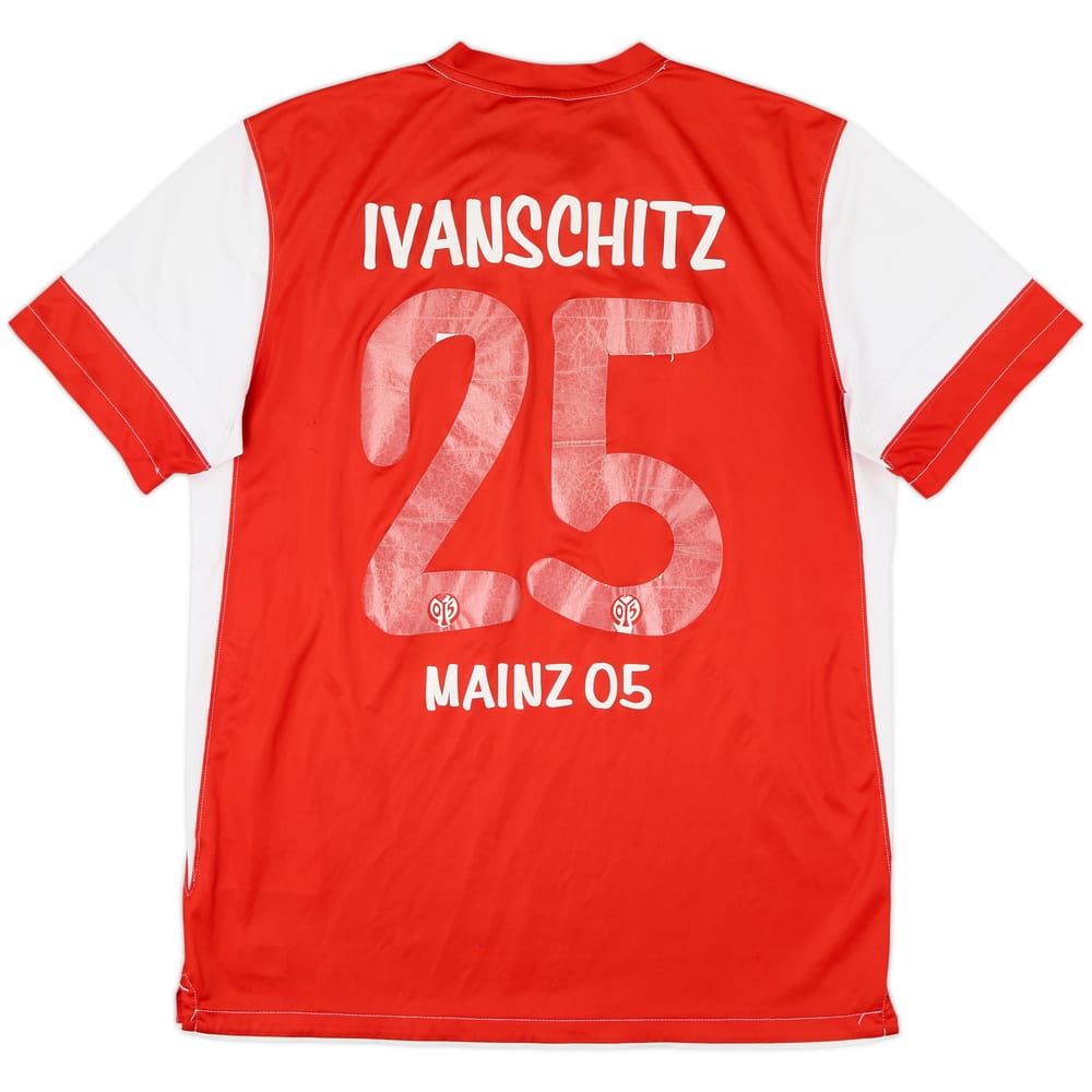 2011-12 FSV Mainz Home Shirt Ivanschitz #25 - 4/10 - (L)