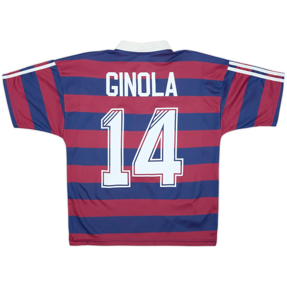 1995-96 Newcastle Away Shirt Ginola #14 - 7/10 - (S)