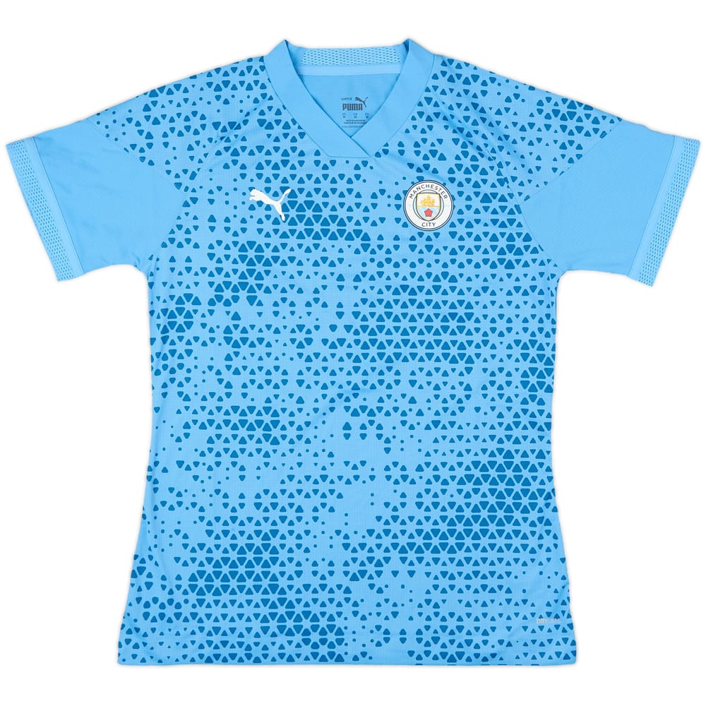 2022-23 Manchester City Authentic Puma Training Shirt - 9/10 - (Women&#039;s M)