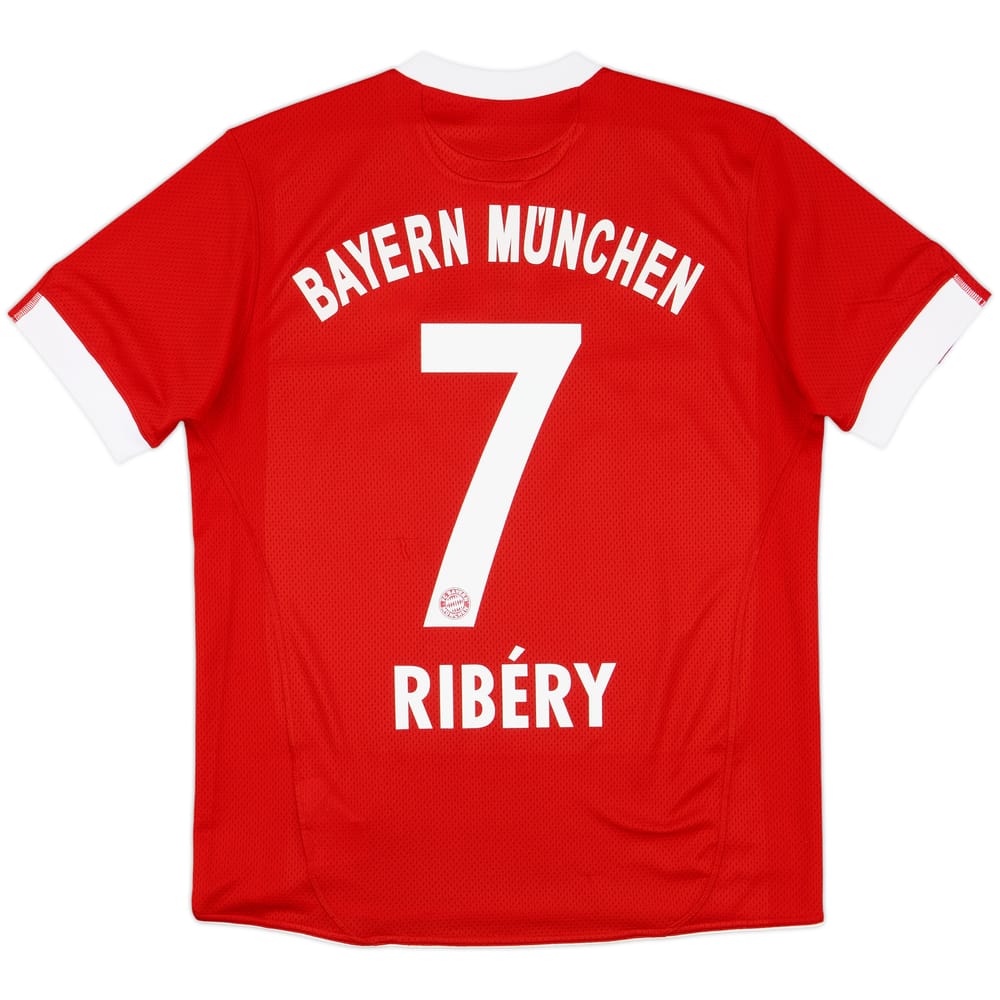 2009-10 Bayern Munich Home Shirt Ribery #7 - 8/10 - (XL.Boys)