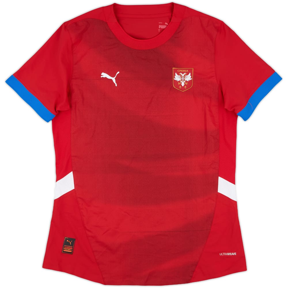 2024-25 Serbia Authentic Home Shirt - 10/10 - (S)