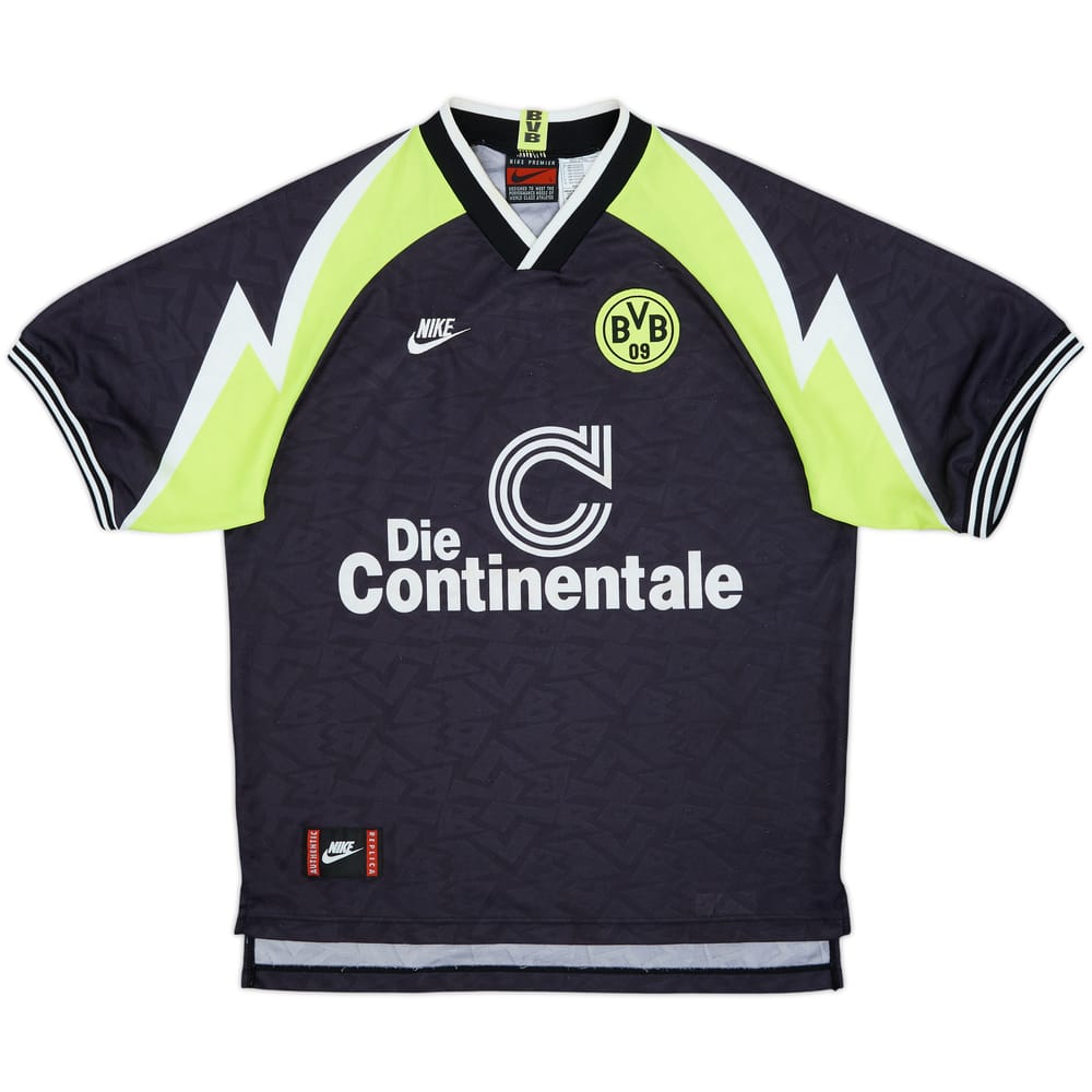 1995-96 Borussia Dortmund Camiseta Visitante - 8/10 - (L)
