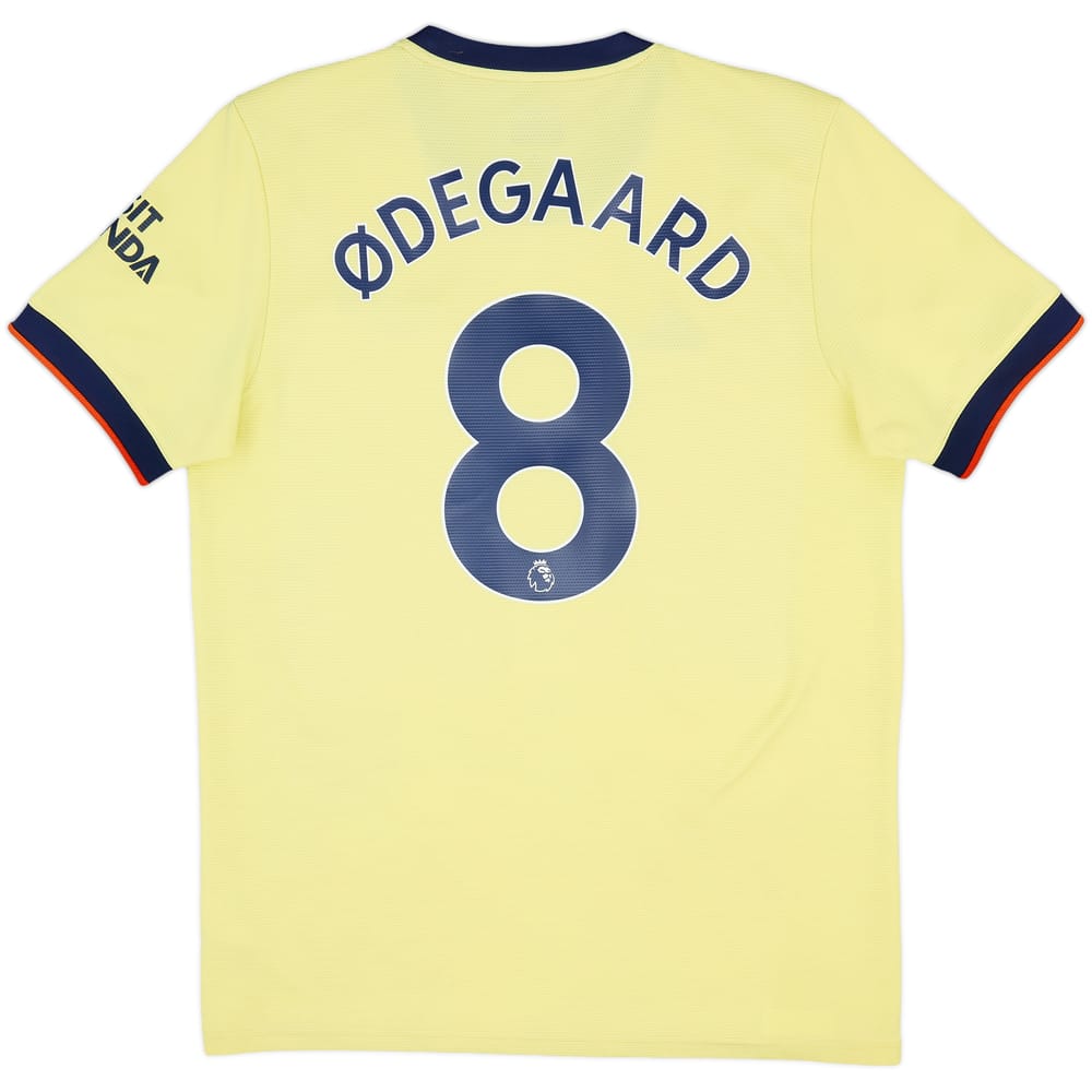 2021-22 Arsenal Away Shirt Odegaard #8 - 7/10 - (L)