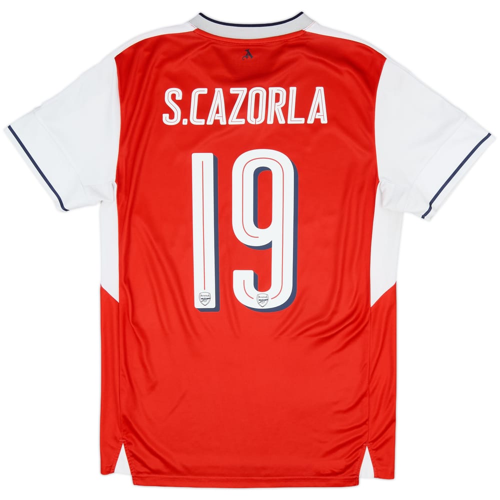 2016-17 Arsenal Home Shirt S.Cazorla #19 - 6/10 - (M)