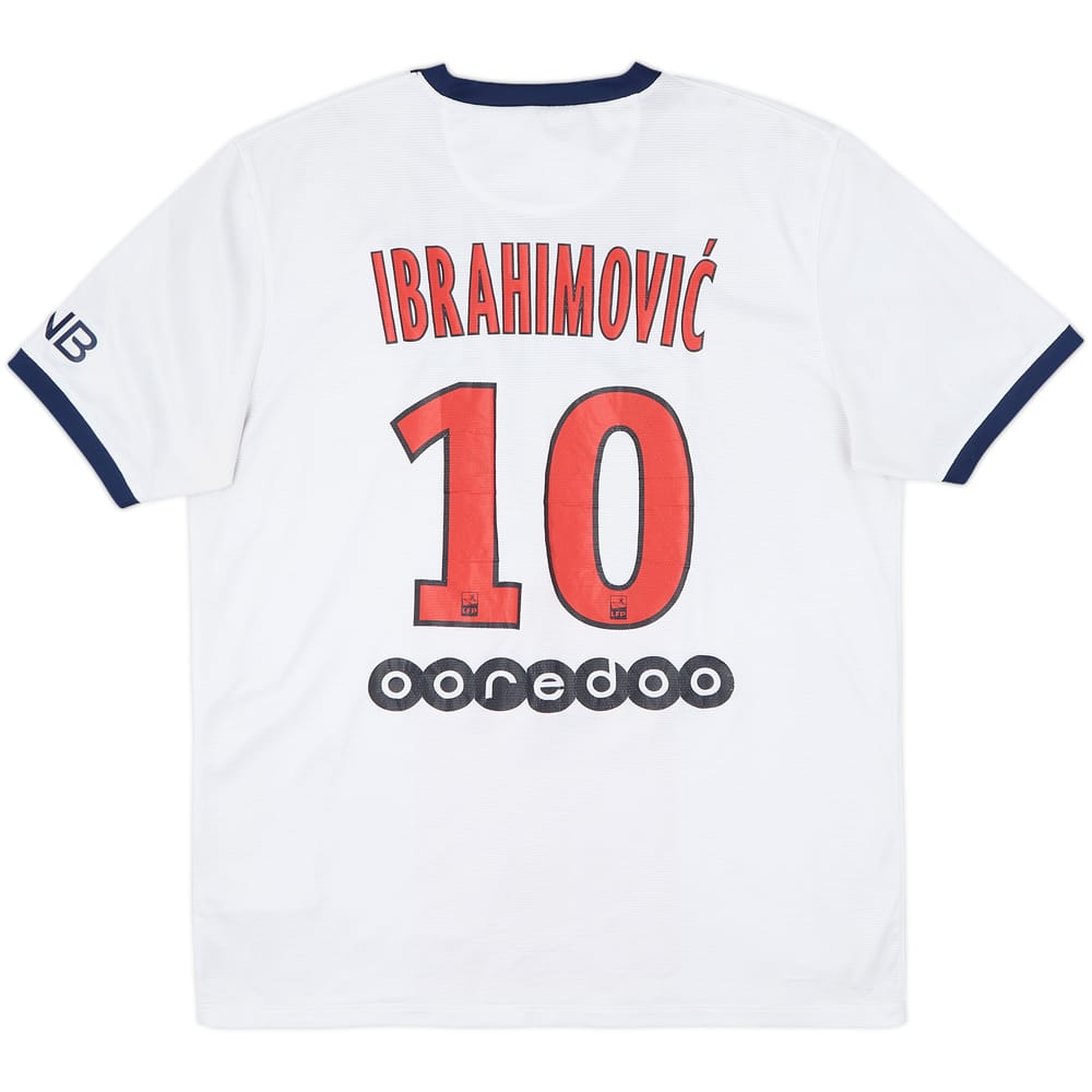 2013-14 Paris Saint-Germain Away Shirt Ibrahimovic #10 - 6/10 - (L)