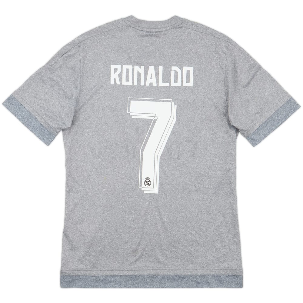 2015-16 Real Madrid Away Shirt Ronaldo #7 - 5/10 - (M)