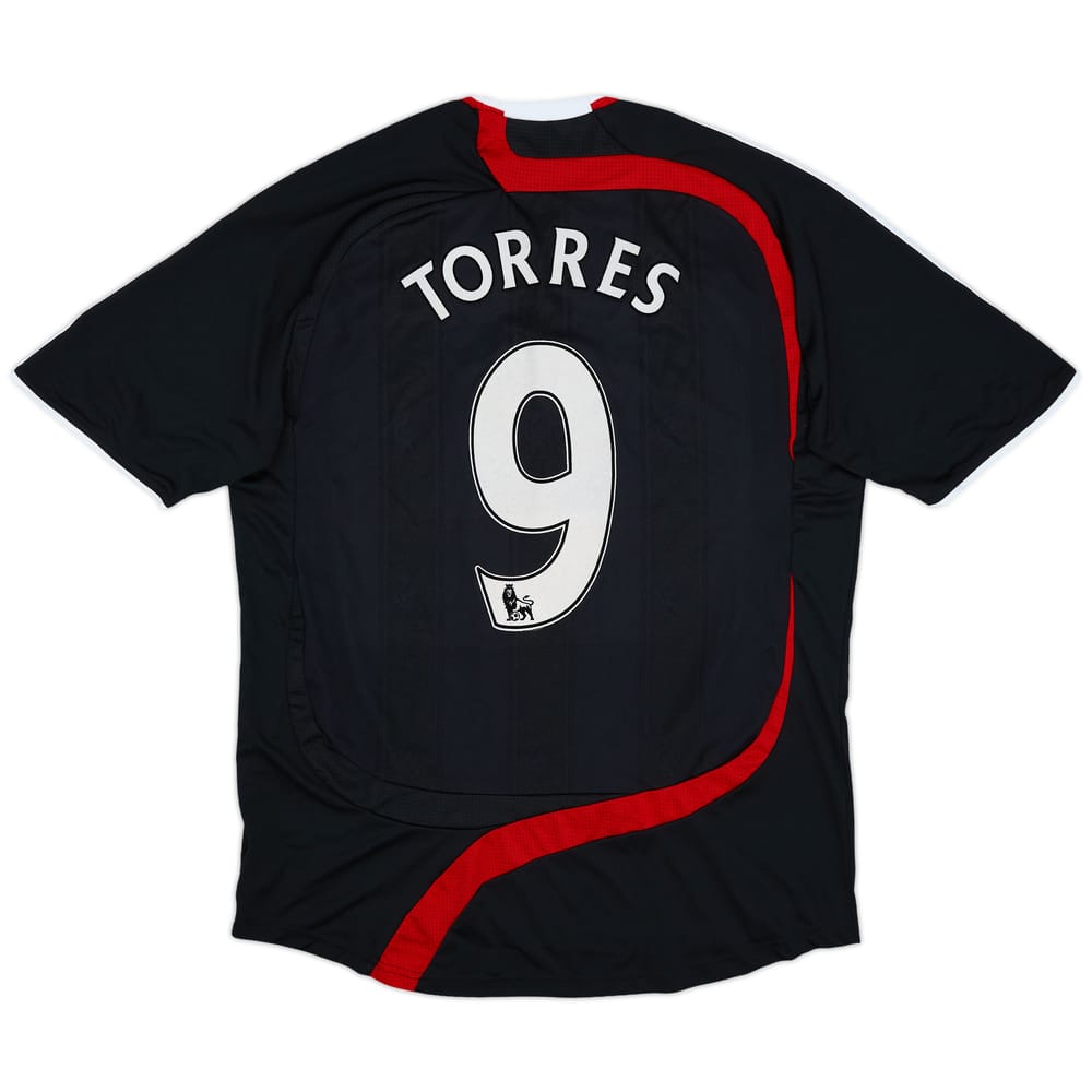 2007-08 Liverpool Third Shirt Torres #9 - 8/10 - (L)
