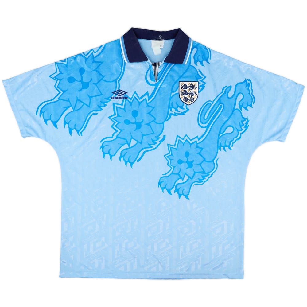 1992-93 England Third Shirt - 8/10 - (XXL)