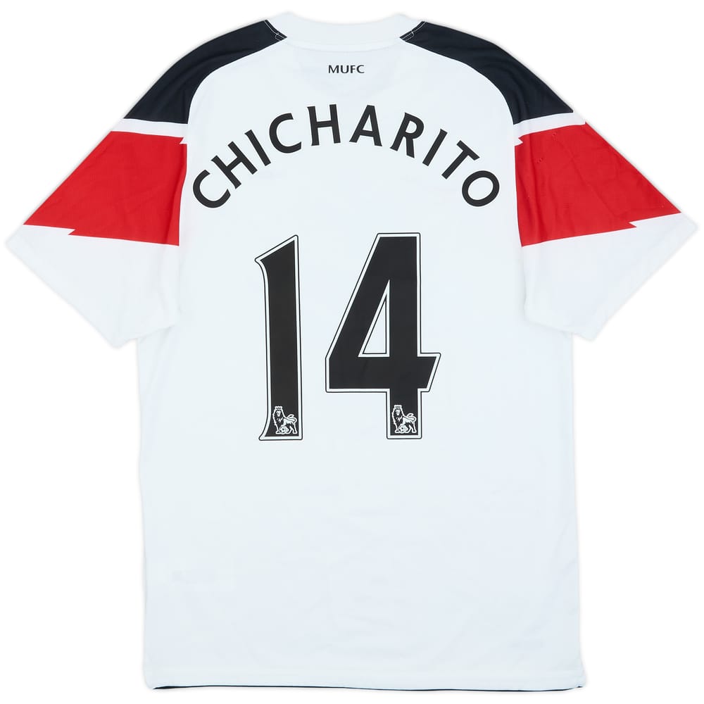 2010-12 Manchester United Away Shirt Chicharito #14 - 6/10 - (S)