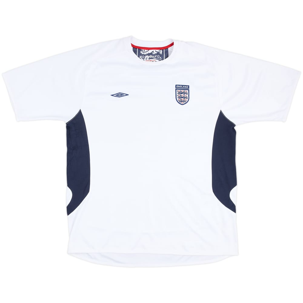 2005-06 England Umbro Training Shirt - 7/10 - (L)