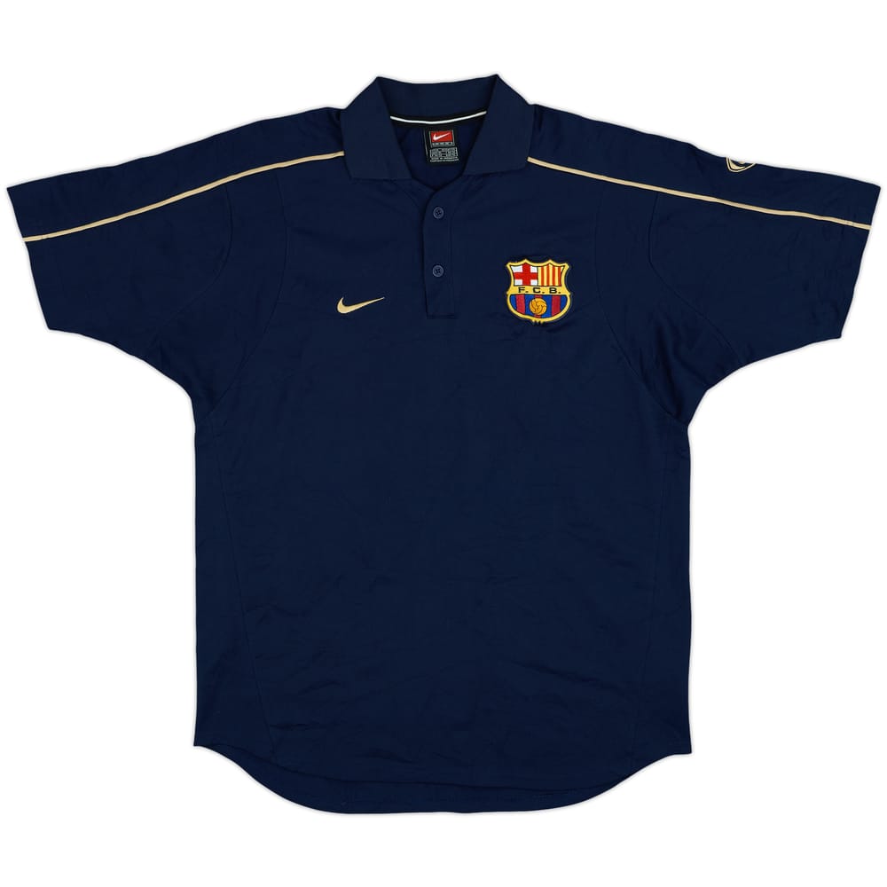 2003-04 Barcelona Nike Polo Shirt - 9/10 - (M)