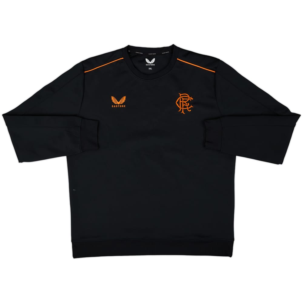 2022-23 Rangers Castore Sweat Top - 8/10 - (XXL)