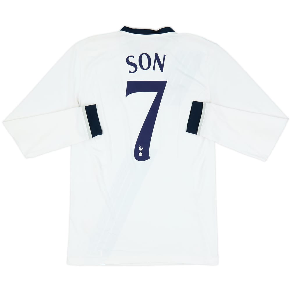 2015-16 Tottenham Home L/S Shirt Son #7 - 8/10 - (M)