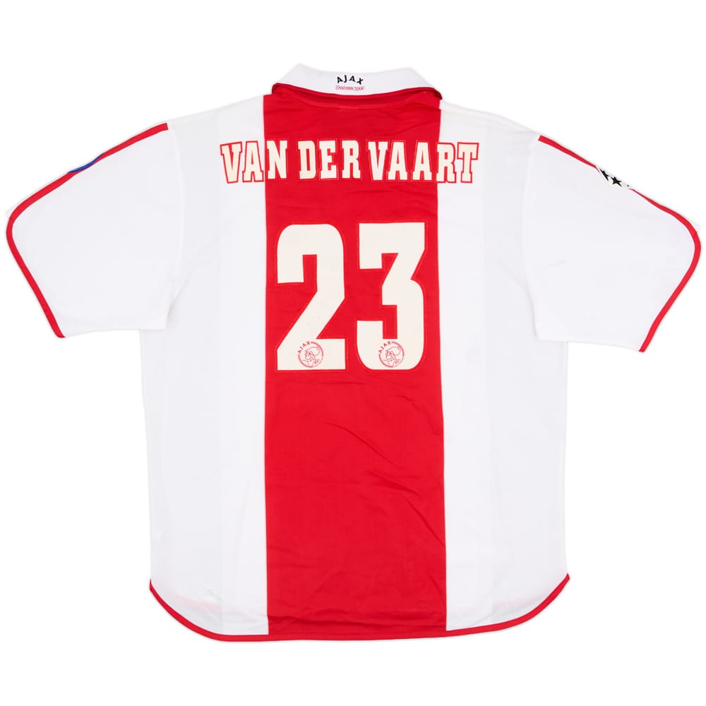 2000-01 Ajax Centenary Home Shirt Van Der Vaart #23 - 7/10 - (XXL)