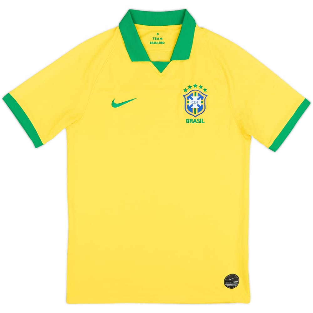2019-20 Brazil Home Shirt - 7/10 - (M)
