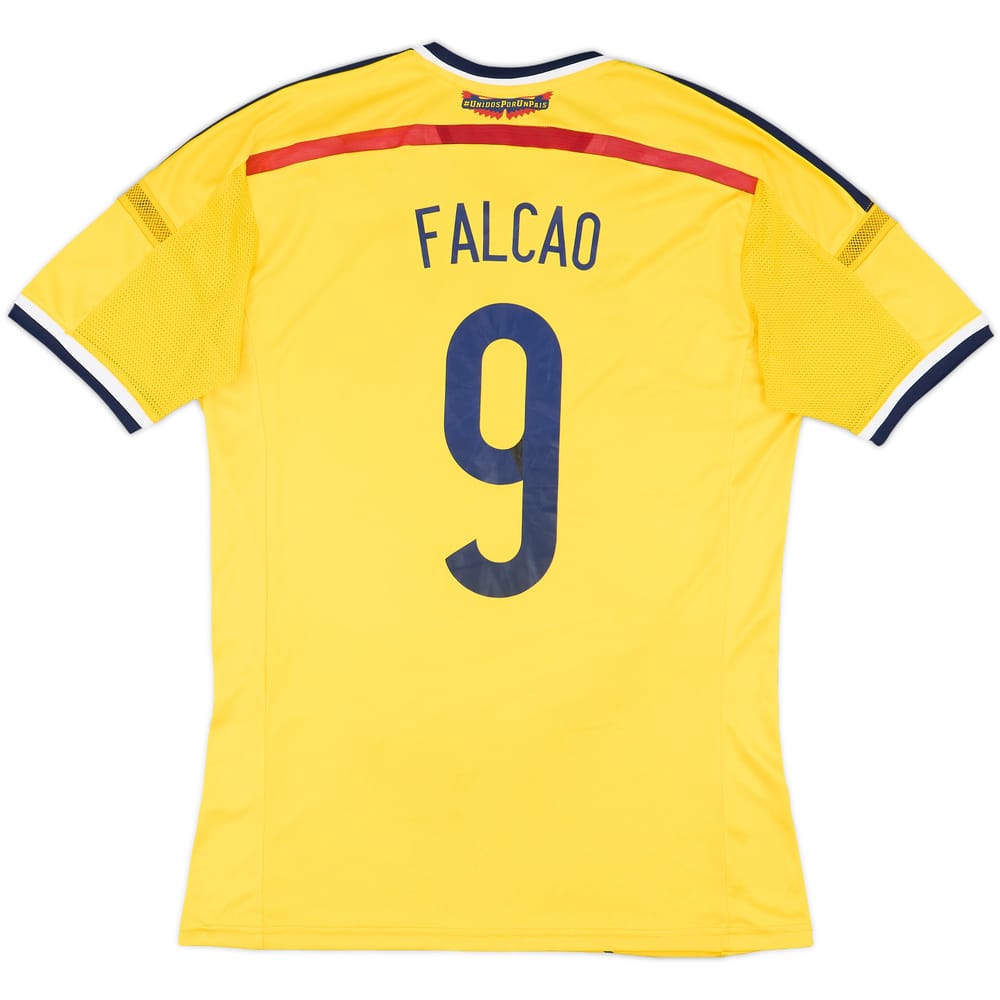2014-15 Colombia Home Shirt Falcao #9 - 6/10 - (L)
