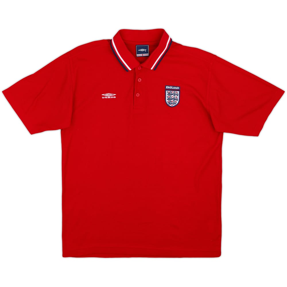 2004-06 England Umbro Polo Shirt - 8/10 - (M)