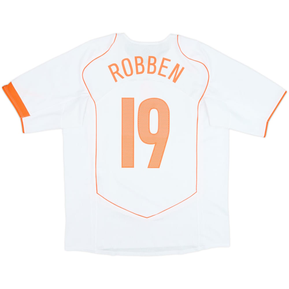 2004-06 Netherlands Away Shirt Robben #19 - 8/10 - (XL)