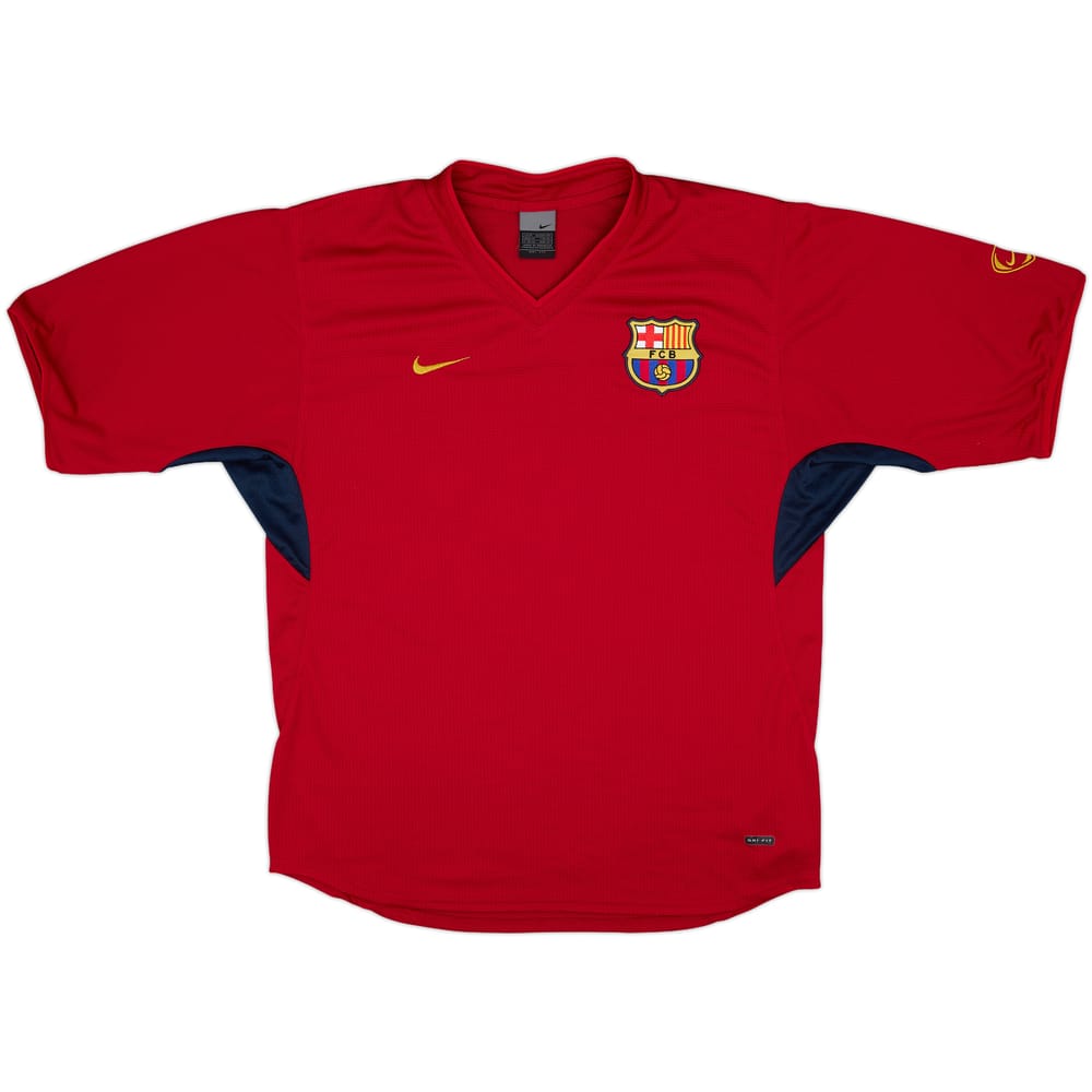 2004-05 Barcelona Nike Training Shirt - 9/10 - (M)