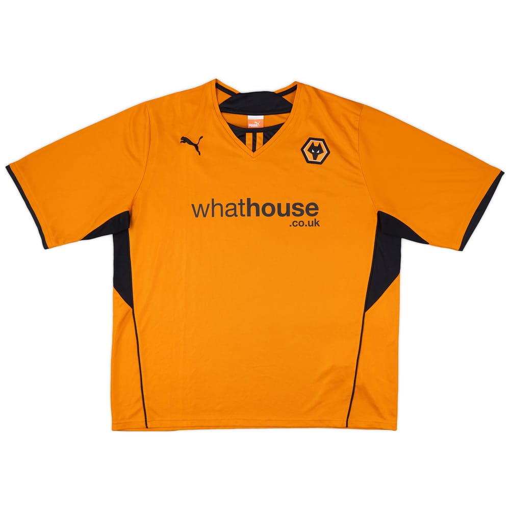 2013-14 Wolves Home Shirt - 7/10 - (3XL)