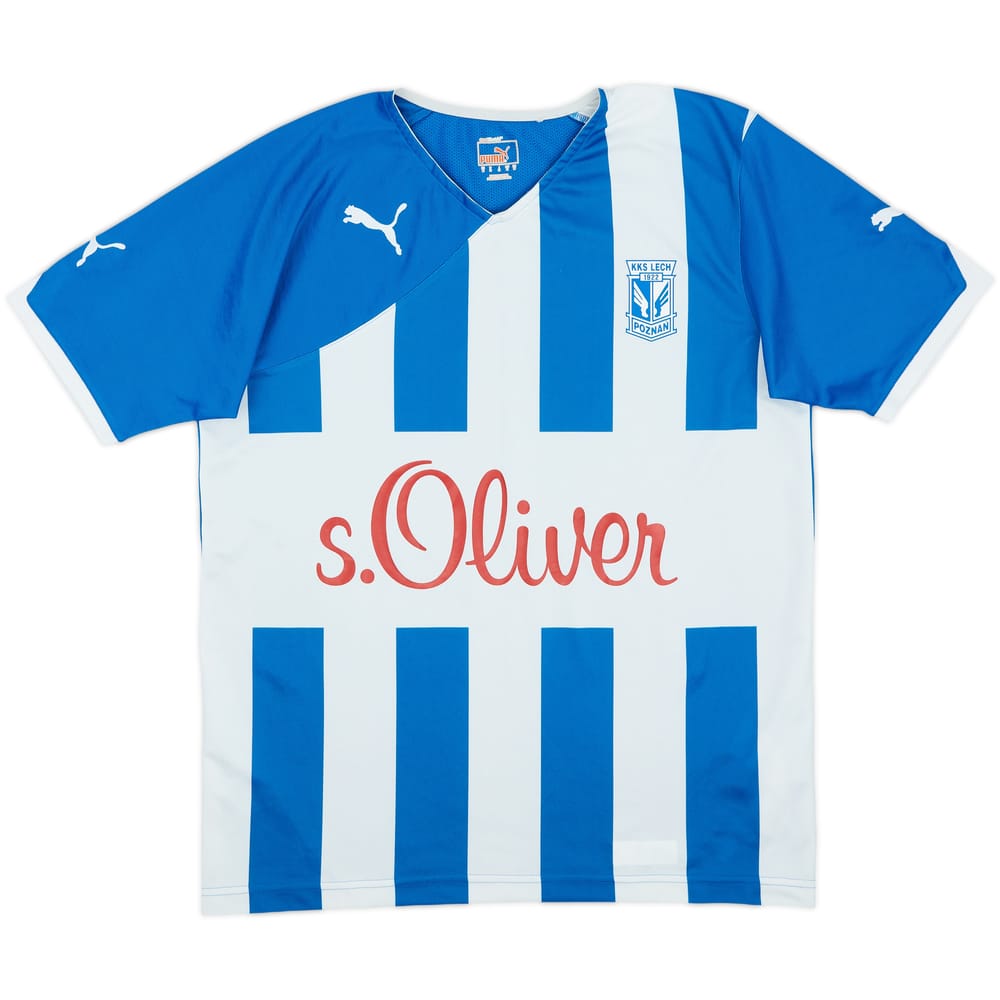 2011-12 Lech Poznan Home Shirt - 7/10 - (M)
